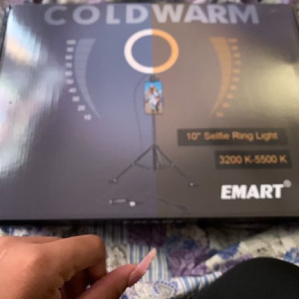 EMART 10" Selfie Ring Light